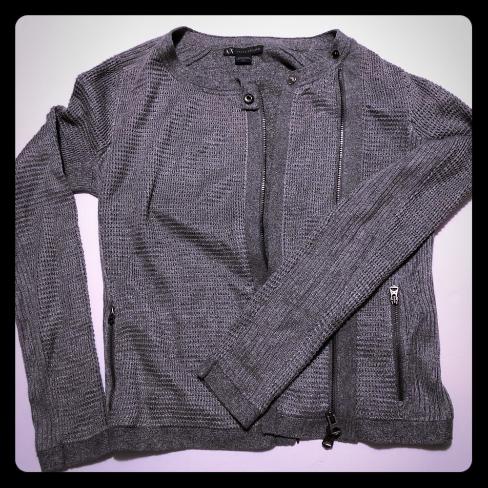 Armani Moto sweater